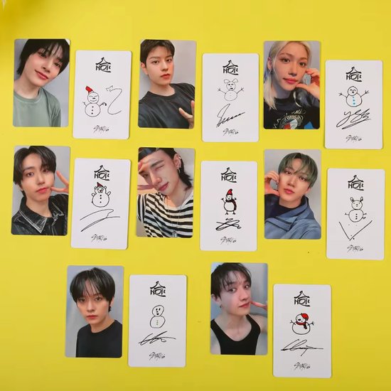 KPOP Idol Group Stray Kids ATE HOP Photocard variant 3