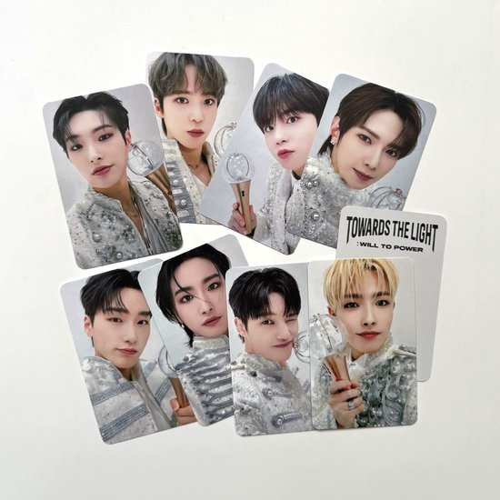 KPOP 8pcs/set ATEEZ Towards Lights Will Photocard