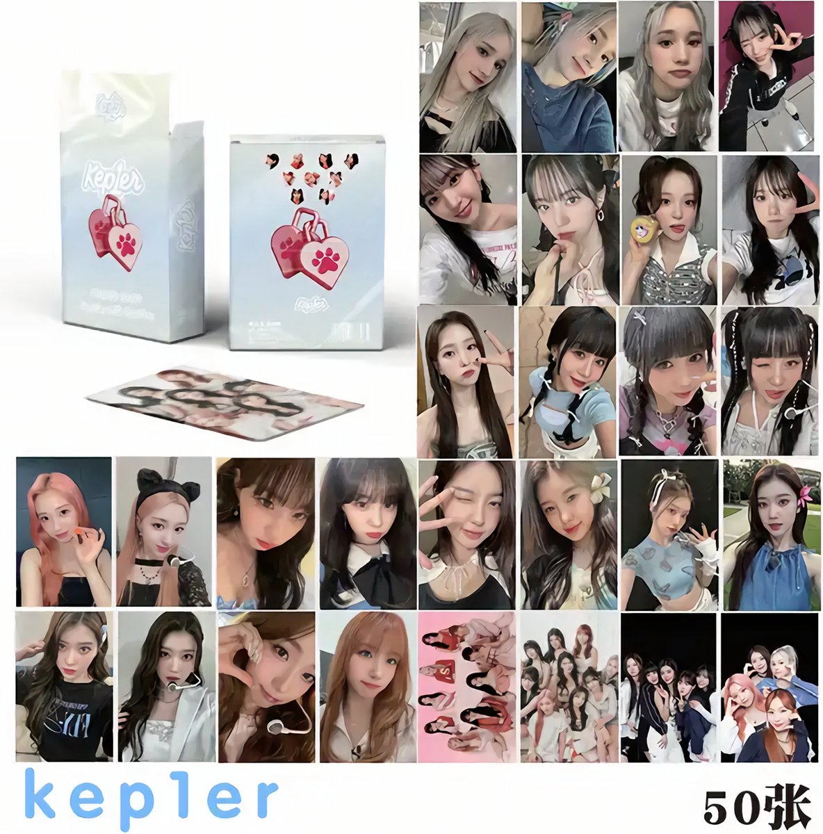 Kepler Photocard Holographic Kepler 50pcs/box