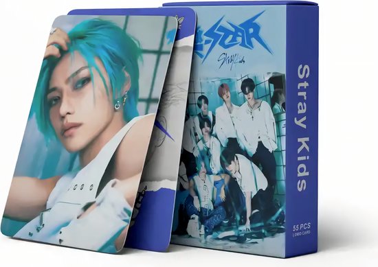 55pcs/box Stray Kids Rock Star Photocard Idol