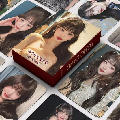 KPOP 55pcs/box IVE Jang Won Young Photocard [Fotokaarten]