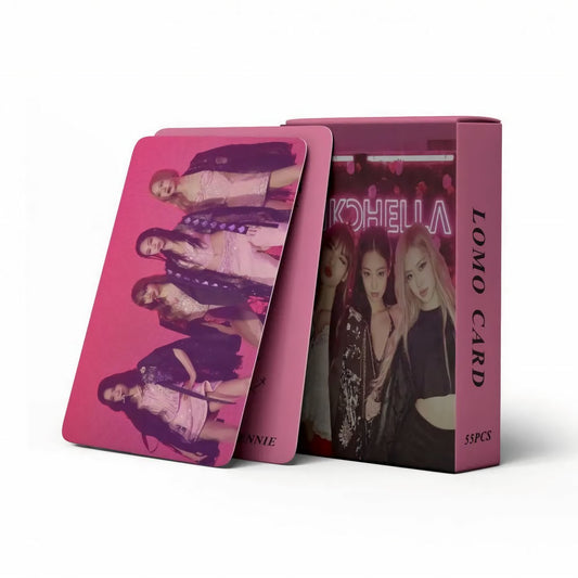 KPOP 55pcs/box Blackpink Coachella Photocard [Fotokaarten]