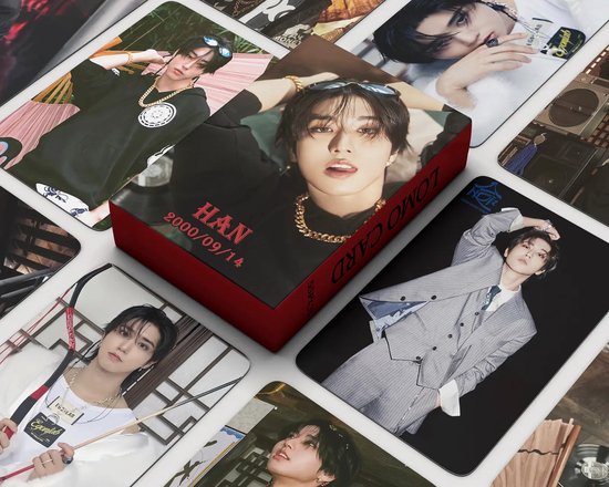 KPOP 55pcs/box Stray Kids HOP HAN Photocard [Fotokaarten]