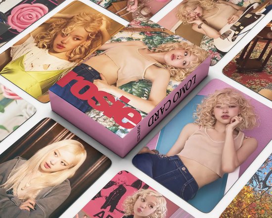 KPOP 55pcs/box Rosé ROSIE ROSE Photocard [Fotokaarten]