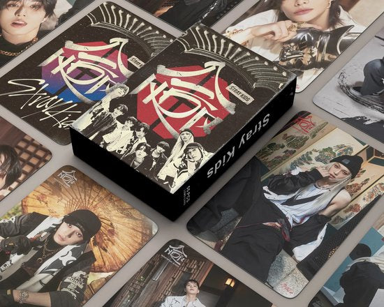 KPOP 55pcs/box Stray Kids Mixtape HOP Holographic Photocard [Fotokaarten]