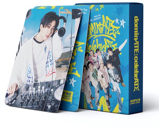 KPOP 55Pcs/Box Stray Kids WorldTour DominATEcelebrATE Photocard [Fotokaarten]