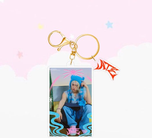 KPOP Idol Group Cute Cartoon Stray Kids ATE Plastic Keyring variant 1 [Sleutelhanger]