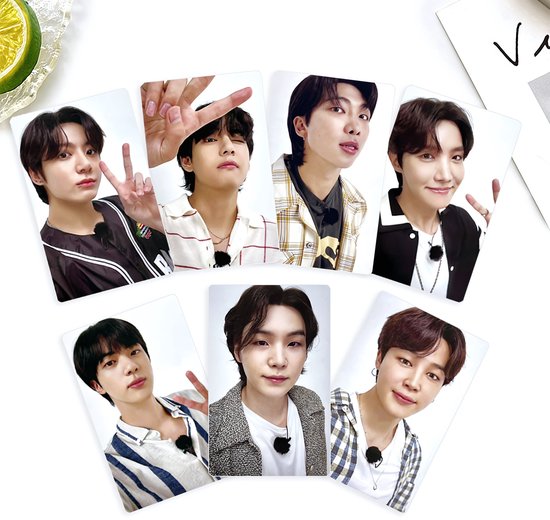 KPOP 7Pcss/Set WVS Ver Photocard Double Sides Selfie [Fotokaarten]