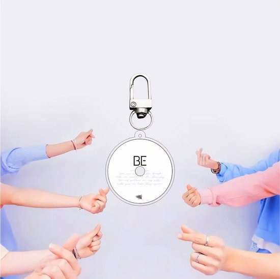 KPOP Idol Bangtan Boys BTS Dynamite Map Of The Soul BE Yet To Come Plastic Keyring variant 7 [Sleutelhanger]