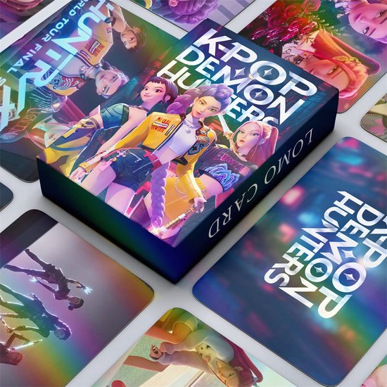 KPOP 55Pcs/Set Demon Hunters HD Photocard variant 1 [Fotokaarten]