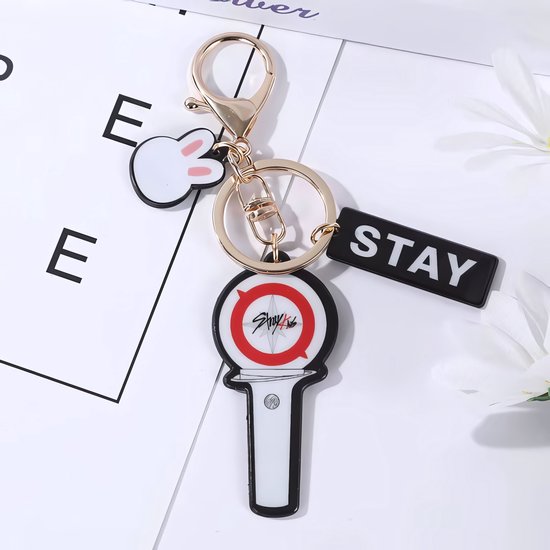 KPOP Straykids Cartoon Soft Rubber PVC Keychain Lee Know 3Pcs Charm [Sleutelhanger]