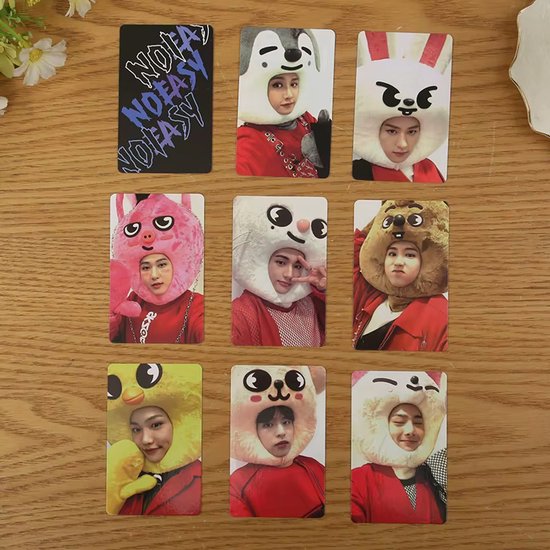 KPOP Idol Group Stray Kids ATE HOP Photocard variant 6