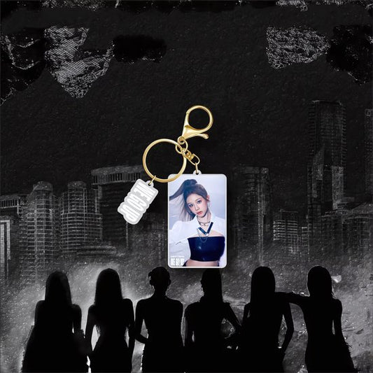 KPOP BABYMONSTER WE GO up MINI 2ED Album Pendants Pharita Keychain [Sleutelhanger]