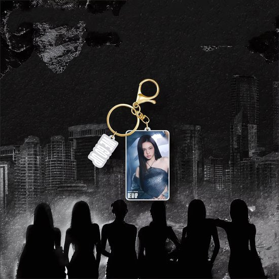 KPOP BABYMONSTER WE GO up MINI 2ED Album Pendants Chiquita Keychain [Sleutelhanger]