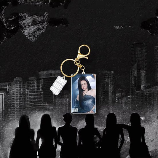 KPOP BABYMONSTER WE GO up MINI 2ED Album Pendants Chiquita Keychain [Sleutelhanger]