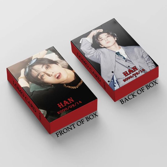 KPOP 55pcs/box Stray Kids HOP HAN Photocard [Fotokaarten]