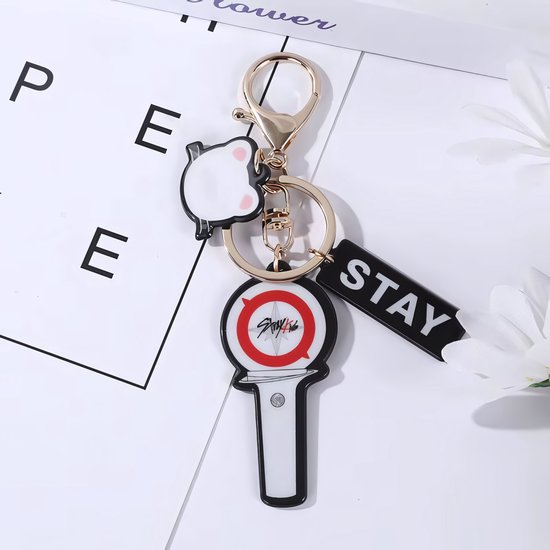 KPOP Straykids Cartoon Soft Rubber PVC Keychain Hyunjin 3Pcs Charm [Sleutelhanger]