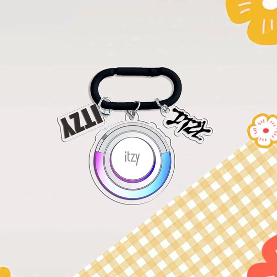 KPOP Itzy Carabiner Bag Charm LightStick Keychain [Sleutelhanger]