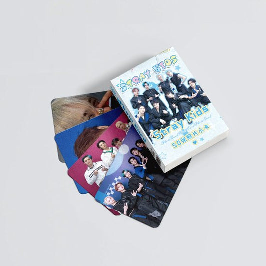 KPOP 50pcs/box Stray Kids Photocard [Fotokaarten]
