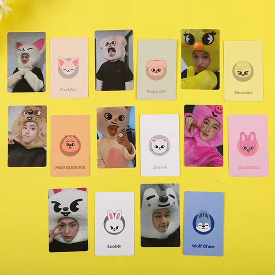 KPOP Idol Group Stray Kids ATE HOP Photocard variant 5