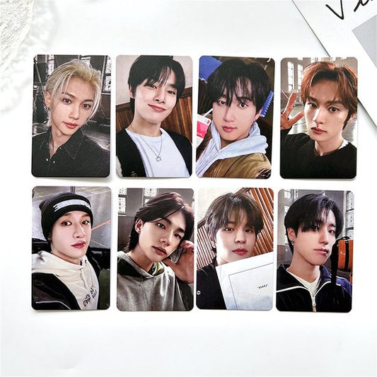 KPOP Stray Kids ROCK STAR Album Photocards 8Pcs/Set Double-Sided variant 1 [Fotokaarten]