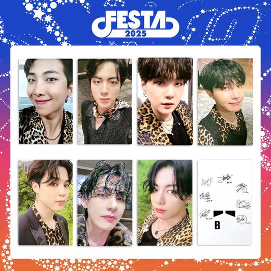 KPOP 7Pcs/Set 2025 FESTA Photocards variant 4 [Fotokaarten]