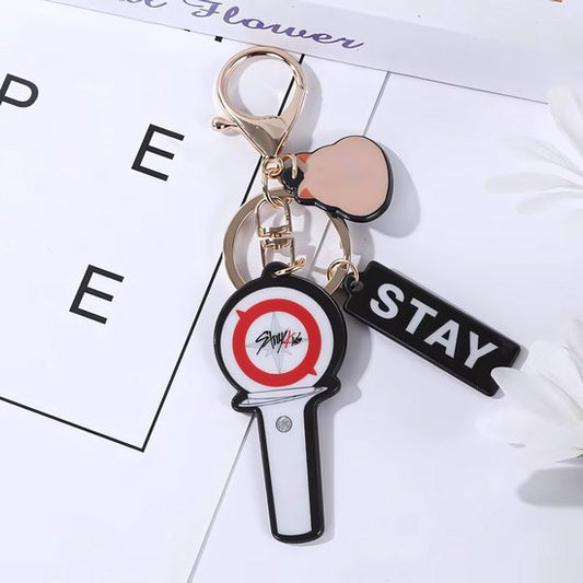 KPOP Straykids Cartoon Soft Rubber PVC Keychain Han 3Pcs Charm [Sleutelhanger]
