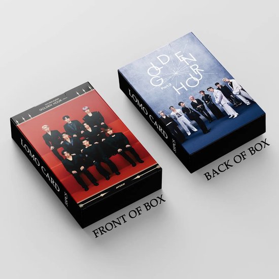 KPOP 55pcs/box ATEEZ GOLDEN HOUR : Part.2 Photocard [Fotokaarten]