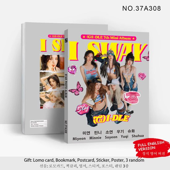 KPOP Idol (G)I-DLE I SWAY Photo Album Photobook variant 1 [Fotoboek]