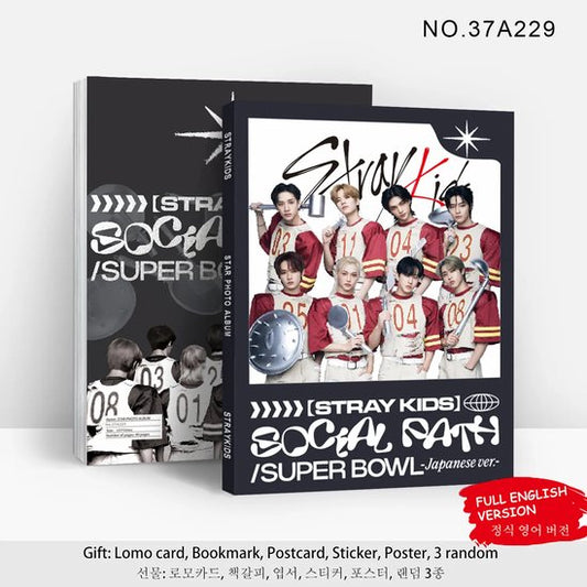 KPOP Stray Kids Social Path Photo Album Photobook variant 1 [Fotoboek]