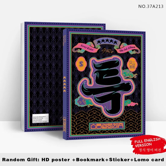 KPOP Idol Stray Kids MAXIDENT Photo Album Photobook variant 4 [Fotoboek]