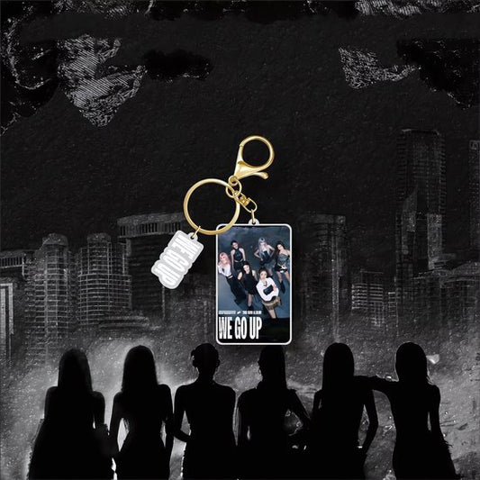 KPOP BABYMONSTER WE GO up MINI 2ED Album Pendants Group Keychain [Sleutelhanger]
