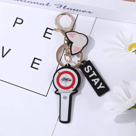 KPOP Straykids Cartoon Soft Rubber PVC Keychain I.N 3Pcs Charm [Sleutelhanger]