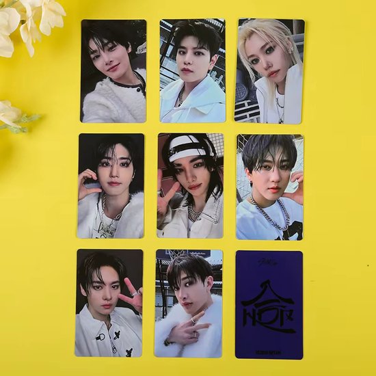 KPOP Idol Group Stray Kids ATE HOP Photocard variant 1