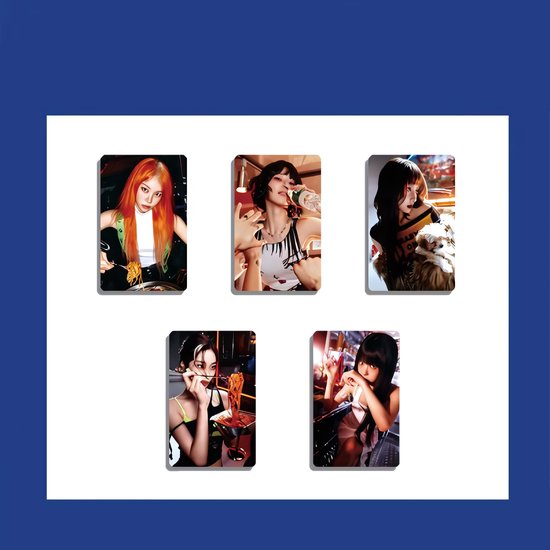 KPOP 5Pcs/Set SPAGHETTI Album K4 Popup Ver Photocard [Fotokaarten]