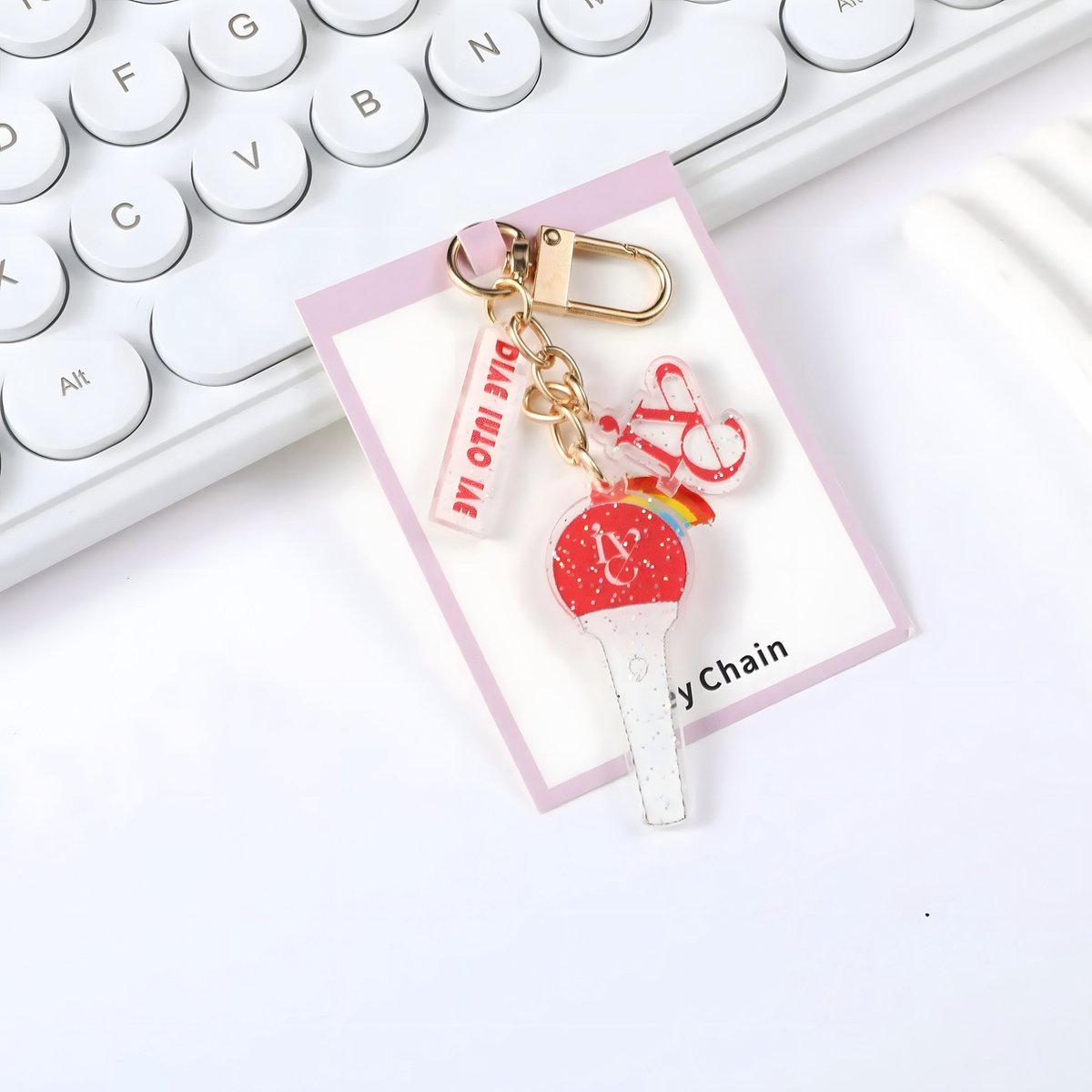 Lightstick Keyring Keychain (various artist)