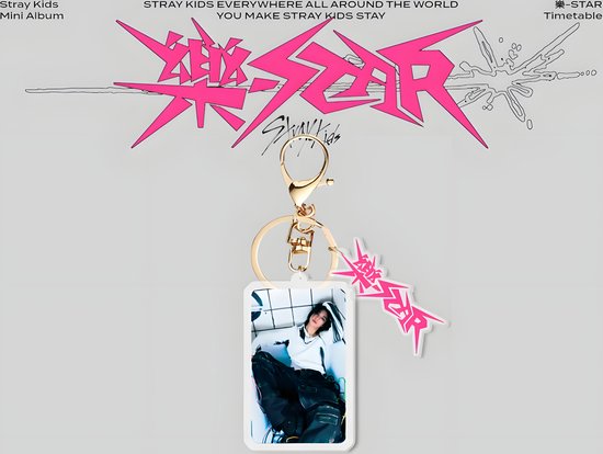 Stray Kids ROCK-STAR Keyring Acrylic Keychain