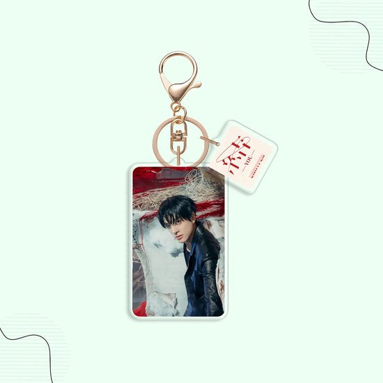 KPOP ENHYPEN ENH Plastic Keyring Acrylic Keychain