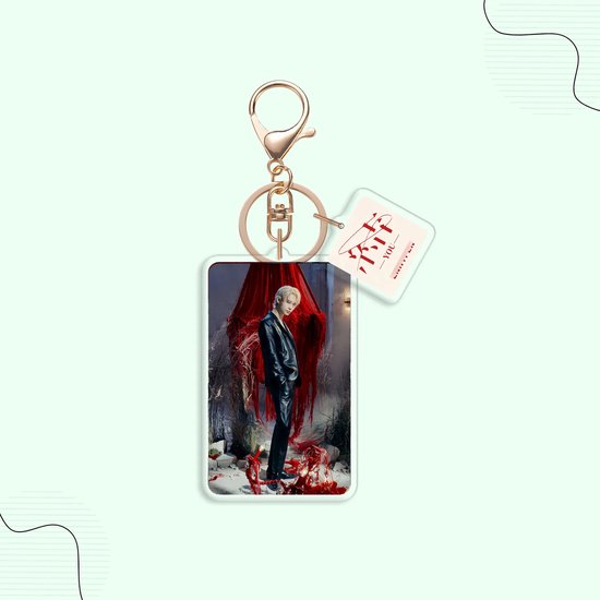 KPOP ENHYPEN ENH Plastic Keyring Acrylic Keychain