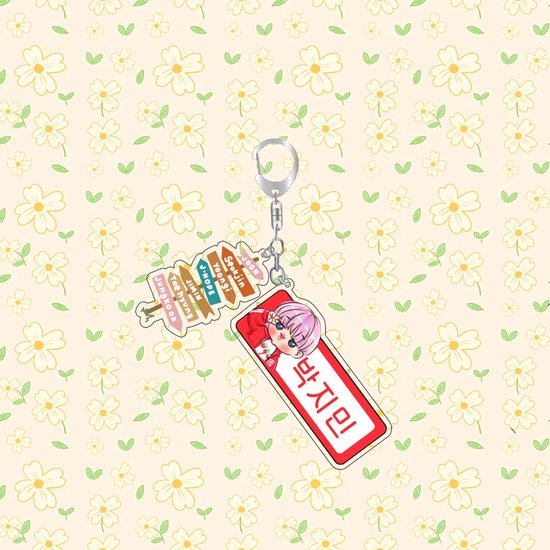 KPOP BTS Bangtan Boys Plastic Keyring Acrylic Keychain