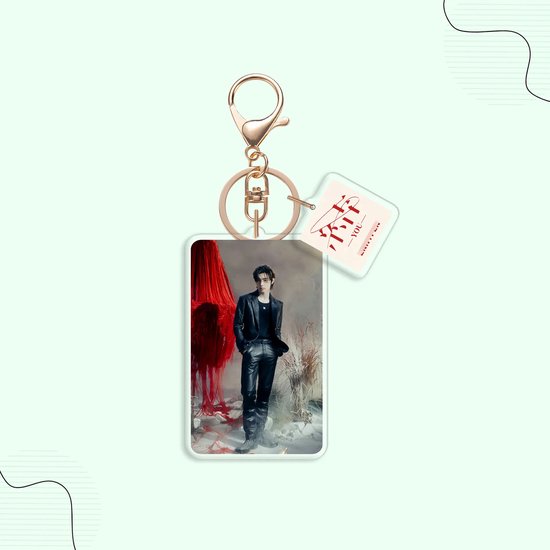 KPOP ENHYPEN ENH Plastic Keyring Acrylic Keychain