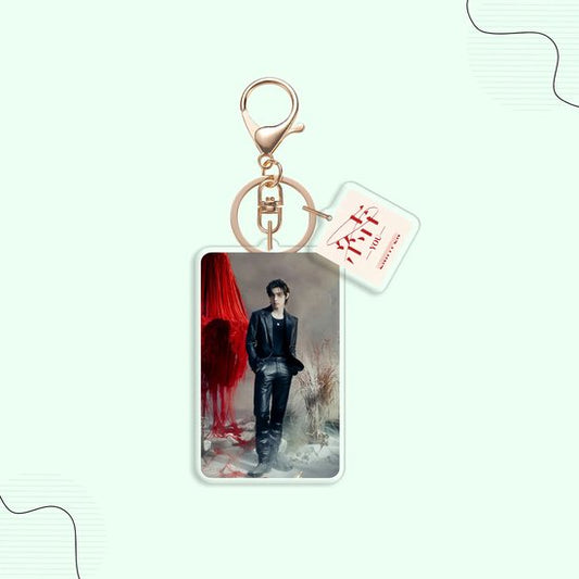 KPOP ENHYPEN ENH Plastic Keyring Acrylic Keychain